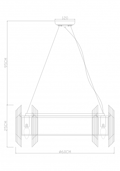 Подвесная люстра Arte Lamp Jastin A2848SP-8GO