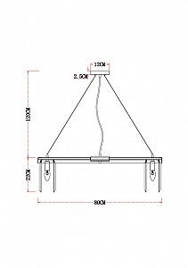 Подвесная люстра Arte Lamp Secunda A1003LM-12CC