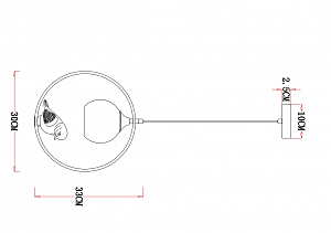 Светильник подвесной Arte Lamp Gemelli A2150SP-1WG