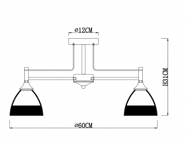 Потолочная люстра Arte Lamp Fiamma A3521PL-3CC