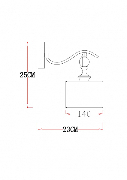 Настенное бра Arte Lamp Ibiza A4038AP-1CC