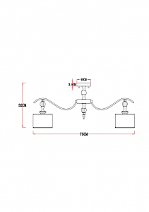 Потолочная люстра Arte Lamp Ibiza A4038PL-8CC