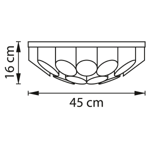 Потолочная люстра Lightstar Siena 720227