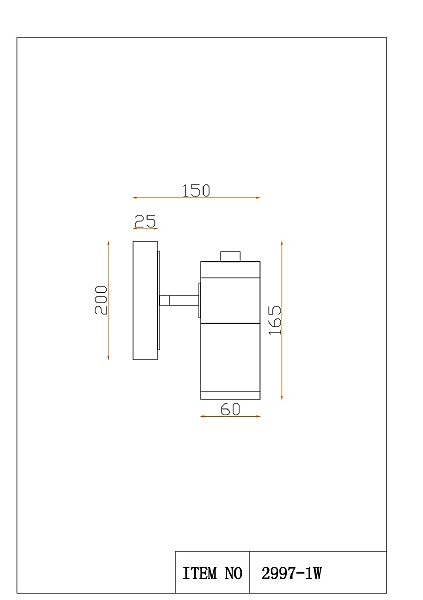 Светильник спот Favourite Light point 2997-1W