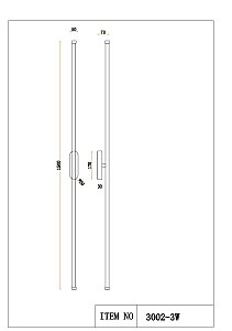 Настенный светильник Favourite Reed 3002-3W