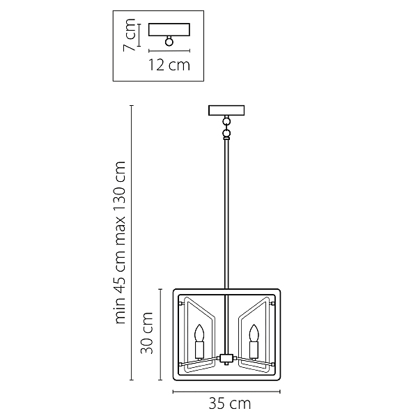 Люстра на штанге Lightstar Regolo 713447