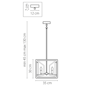 Люстра на штанге Lightstar Regolo 713447