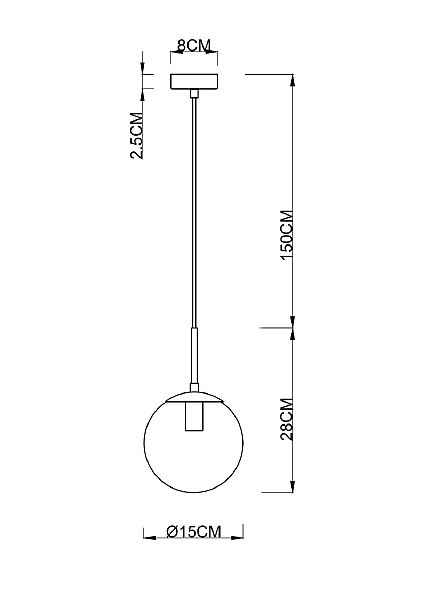 Светильник подвесной Arte Lamp Volare A1565SP-1PB