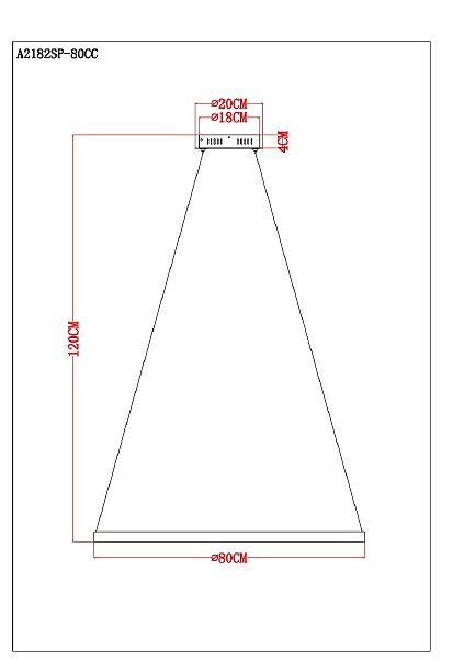 Подвесная люстра Arte Lamp Orione A2182SP-80CC