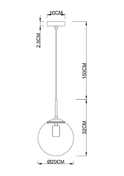 Светильник подвесной Arte Lamp Volare A1920SP-1CC