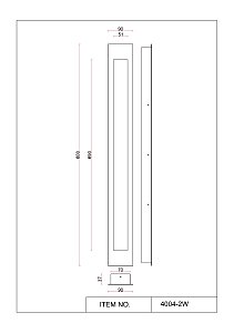 Настенный светильник Favourite Meridiem 4004-2W