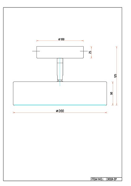 Светильник потолочный F-Promo Atma 3059-2P