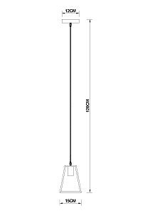 Светильник подвесной Arte Lamp Brussels A8030SP-1BK