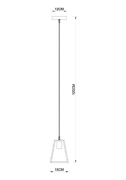 Светильник подвесной Arte Lamp Brussels A8030SP-1WH