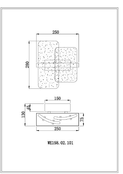 Настенное бра Wertmark Nelly WE158.02.101