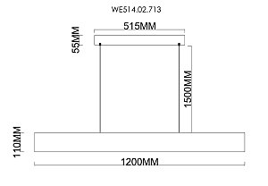 Подвесная люстра Wertmark Edda WE514.02.713