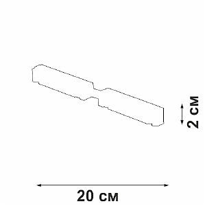 Коннектор для шинопровода Vitaluce VT0200035-01