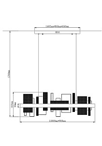 Подвесная люстра Wertmark Lotta WE461.03.023