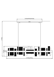 Подвесная люстра Wertmark Lotta WE461.04.023