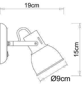 Светильник спот Arte Lamp Jovi A1677AP-1GO