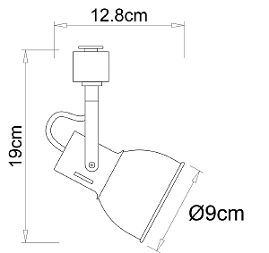 Трековый светильник Arte Lamp Jovi A1677PL-1GO