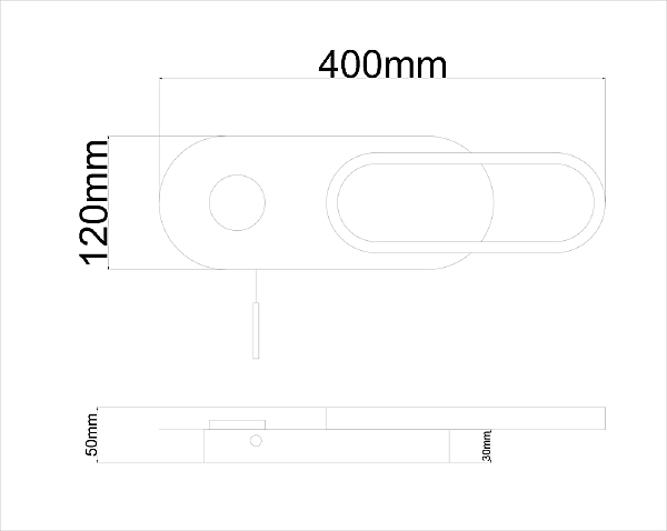 Настенный светильник Arte Lamp Lucas A2602AP-10BK