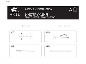 Светильник спот Arte Lamp Tommy A2607PL-30BK