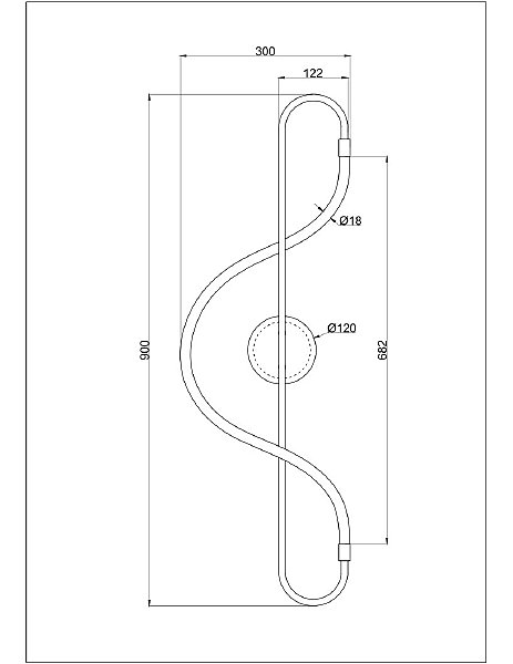 Настенное бра Arte Lamp Klimt A2850AP-13BK