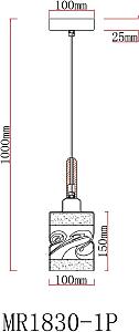 Светильник подвесной MyFar Olivia MR1830-1P