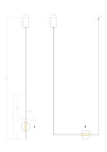 Светильник подвесной Arte Lamp Furud A2124SP-1BK