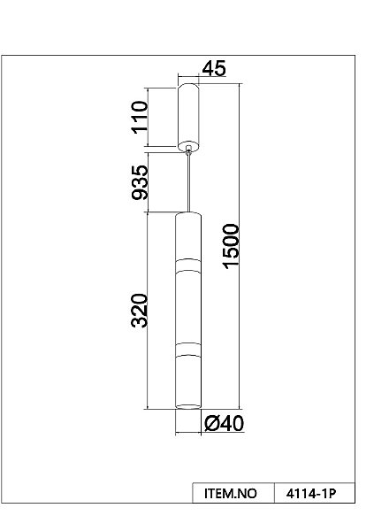 Светильник подвесной Favourite 4114-1P