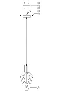 Светильник подвесной Maytoni Roots MOD191PL-01W