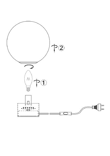 Настольная лампа Maytoni Basic form MOD321TL-01G3