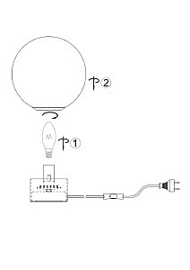 Настольная лампа Maytoni Basic form MOD321TL-01G3