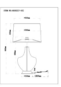 Настольная лампа Arte Lamp Sheratan A5052LT-1CC