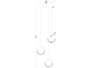 Светильник подвесной Arte Lamp Montana A7777SP-3GO