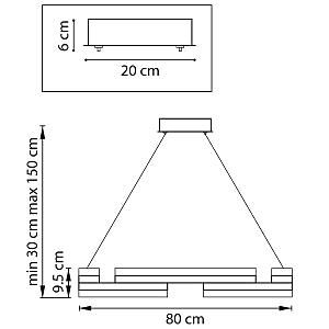 Подвесная люстра Lightstar Rotonda 736333