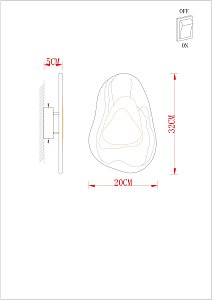 Настенный светильник Arte Lamp A2096AP-5BK