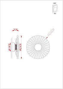 Настенный светильник Arte Lamp A2097AP-12GO