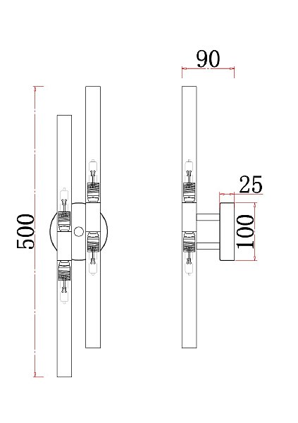 Настенное бра F-Promo Schilf 4196-4W