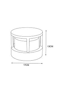 Уличный настенный светильник Arte Lamp Ulysses A8912AL-1BK