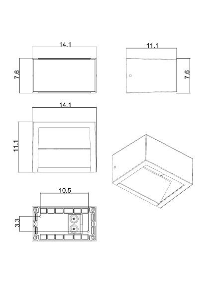 Уличный настенный светильник Arte Lamp Liverpool A1326AL-1BK