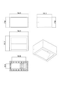 Уличный настенный светильник Arte Lamp Liverpool A1326AL-1BK