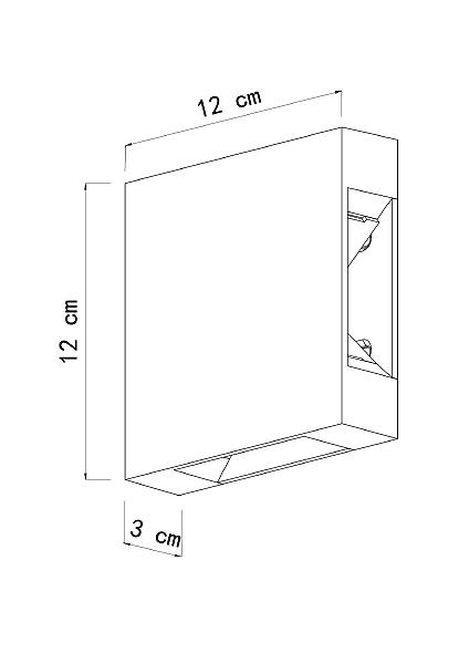 Уличный настенный светильник Arte Lamp Algol A1445AL-4BK