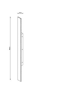 Уличный настенный светильник Arte Lamp Tejat A5424AL-1BK