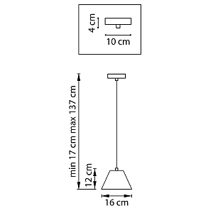 Светильник подвесной Lightstar Cappe 719213