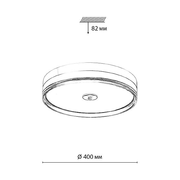 Светильник потолочный Sonex Eterna 7727/76L