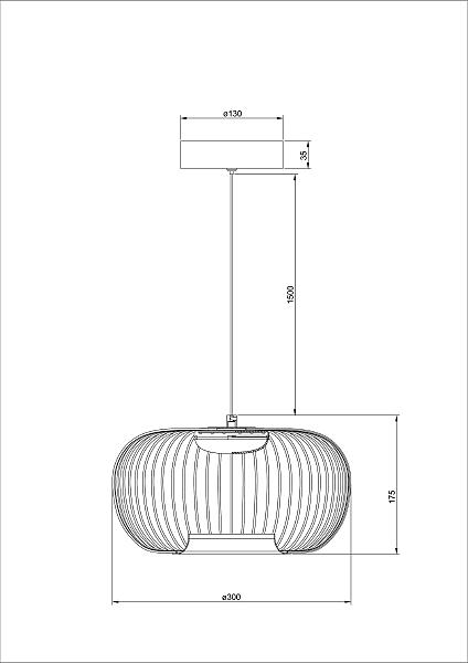 Светильник подвесной Arte Lamp Flare A3527SP-12BK