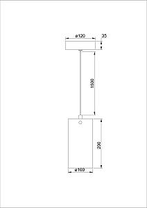 Светильник подвесной Arte Lamp Lanterna A3606SP-7BK