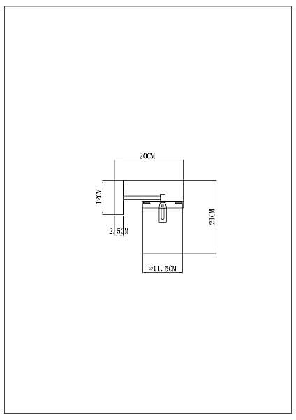 Настенное бра Arte Lamp Modello A4099AP-1BK